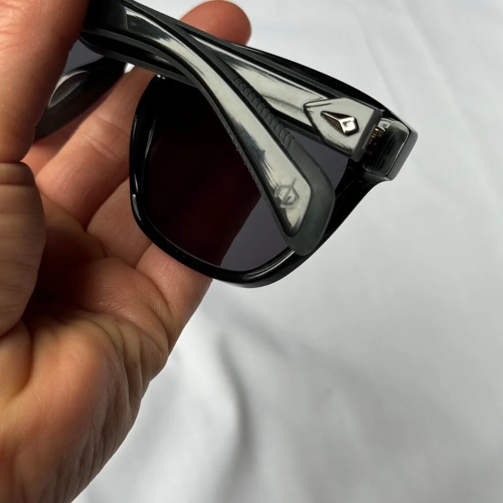RAG & BONE RNB5031/G/S Sunglasses 56mm Polarized NWT Black / Silver men’s Unisex